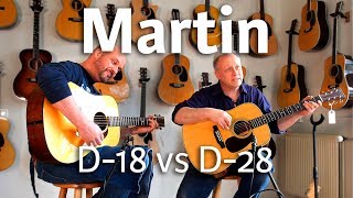 Martin D18 vs Martin D28  Erwin amp Adrian [upl. by Haras]