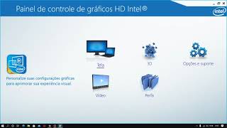 TUTORIAL COMO DEIXAR CORES MAIS VIVAS  SATURAÇÃO ALTA INTEL HD GRAPHICS [upl. by Sisto715]