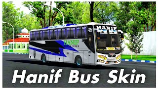 Hanif Bus Skin Livery Free  Bus Simulator Indonesia [upl. by Eadmund367]