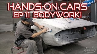 How To Bodywork A Car amp Spray PrimerSurfacer on HandsOn Cars 11  Get It Straight  from Eastwood [upl. by Ecirtnas993]