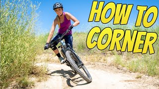 How To Corner A Mountain Bike  Better Flat Turns In 1 Day [upl. by Sisson830]