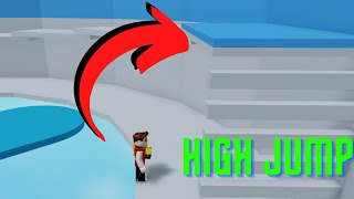 How To High Jump WITHOUT WALL  Roblox [upl. by Scrogan]