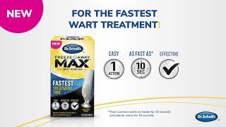 Dr Scholls  How to Use Freeze Away Max™ Wart Remover [upl. by Klepac902]