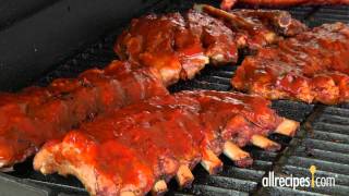 How to Barbeque Ribs  Allrecipes [upl. by Uliram]