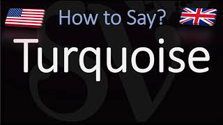 How to Pronounce Turquoise CORRECTLY [upl. by Lemar953]