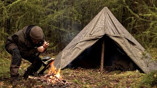 Alone at Dick Proennekes Log Cabin in the Wilderness  Silence and Solitude in Alaska [upl. by Streeter]