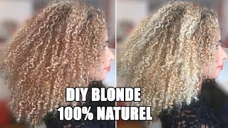 DIY ÉCLAIRCIR SES CHEVEUX NATURELLEMENT [upl. by Germayne135]