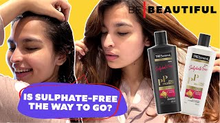 Heres Why To Use Sulphate Free Shampoo amp Conditioner  TRESemmé Shampoo Review  Be Beautiful [upl. by Markos23]