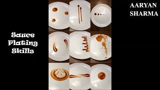 13 Sauce Plating SkillsIdeas [upl. by Eemia]