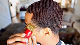 HOW TO CUT YOUR OWN 360 WAVES FOR MEN [upl. by Brandes]