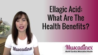 Ellagic Acid What Are The Health Benefits [upl. by Doowyah]