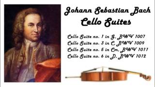 Johann Sebastian Bach  Cello suites in 432 Hz great for reading or studying [upl. by Somisareg425]