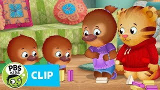 DANIEL TIGERS NEIGHBORHOOD  Daniel Plays Timber  PBS KIDS [upl. by Adnarom]