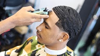 FRESHEST 360 WAVE HAIRCUT TUTORIAL LOW TAPER [upl. by Hannon174]