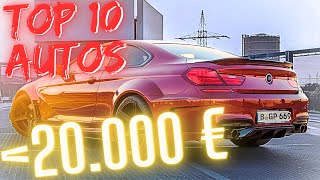 Die 10 BESTEN Autos bis 20000 € im Jahre 2024  G Performance [upl. by Akisej]