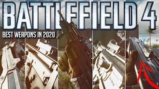 The BEST ASSAULT RIFLES in Battlefield 4 late 2020 guide [upl. by Anibur]