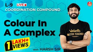 Coordination Compounds  L9  Color Complex  Chemistry Class 12  IIT JEE Mains amp Advanced 2020 [upl. by Enialed]