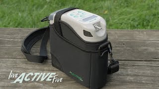 Live Active Five  Portable Oxygen Concentrator  Precision Medical [upl. by Adivad]