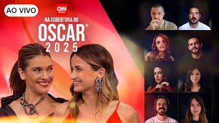 COBERTURA DO OSCAR 2025  É A CoberturaOscarNaCNN 🏆 [upl. by Mame]