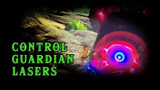 Controlling Guardian Lasers  The Legend of Zelda Breath of the Wild [upl. by Nador]