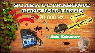 Suara Pengusir tikus paling ampuh 2023  ultrasonic pengusir tikus nyamuk kecoa 20000 Hz [upl. by Ahsiret611]