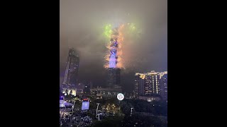 2022年12月31日 台北101跨年2023倒數煙火 Taipei 101 New Year’s Eve Countdown Fireworks to 2023 [upl. by Matilda773]