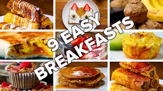 9 Easy amp Delicious Breakfasts [upl. by Behka]