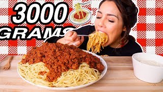 SPAGHETTI BOLOGNESE RECIPE 먹방 MUKBANG 스파게티 VERONICA WANG EATS [upl. by Smaoht]