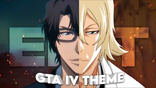 Aizen x Urahara  GTA IV Theme Edit [upl. by Menashem]