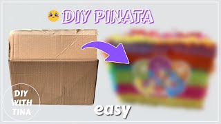 📦 How to make the easiest piñata [upl. by Rosalba818]