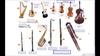 Musical Instruments Part 1 of 2 [upl. by Ecerahs]